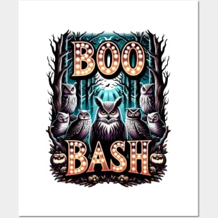 Electrifying 'Boo Bash' design Posters and Art